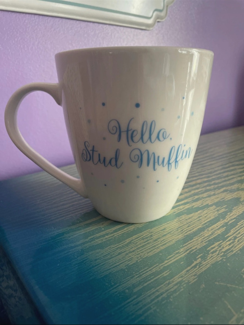 Pfaltzgraff Hello Stud Muffin Porcelain Mug